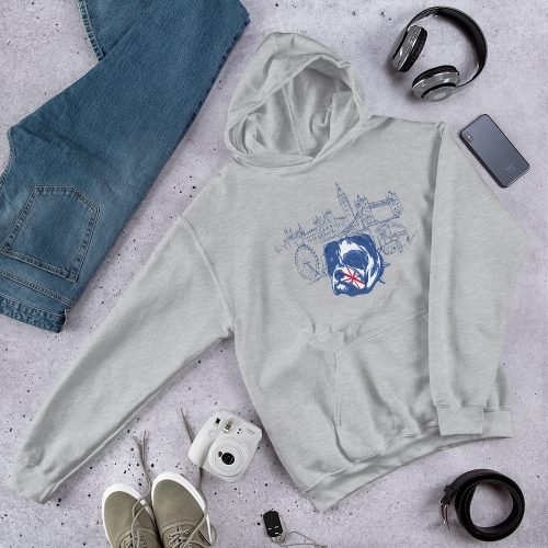 English-Bulldog mockup Front Flat-Lifestyle Sport-Grey