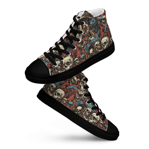 mens-high-top-canvas-shoes-black-front-6629324635bc9