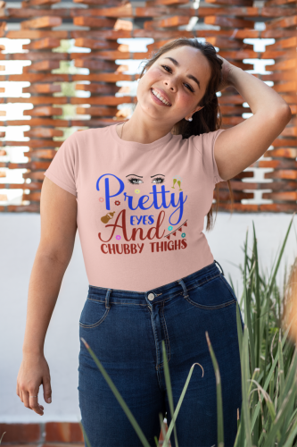 plus-size-t-shirt-mockup-of-a-happy-woman-in-her-patio-31034
