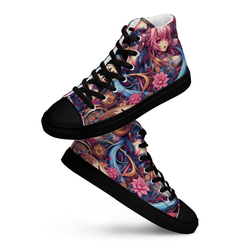 womens-high-top-canvas-shoes-black-front-662932dd865c7